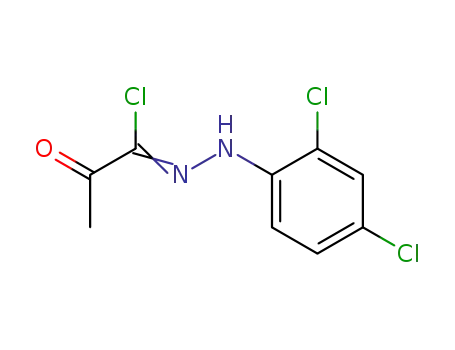 N-(2,4-dichlorophenyl)-2-oxopropanehydrazonoyl chloride