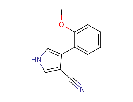 4-(2-METHOXYPHENYL)-1H-피롤-3-카보니트릴