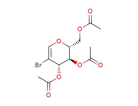 3,4,6-tri-O-acetyl-1,5-anhydro-2-bromo-2-deoxy-D-arabino-hex-1-enitol
