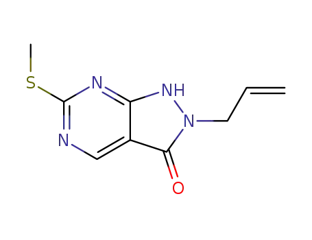 2-allyl-6-(Methylthio)-1H-pyrazolo[3,4-d]pyriMidin-3(2H)-one