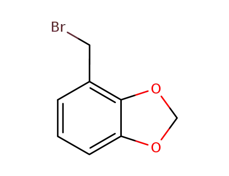 Molecular Structure of 101417-40-7 (4-(bromomethyl)benzo[d][1,3]dioxole)