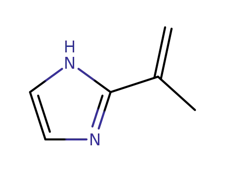 Molecular Structure of 88362-72-5 (1H-Imidazole, 2-(1-methylethenyl)-)