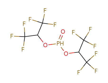 Molecular Structure of 120104-57-6 (3'-bis(1,1,1,3,3,3-hexafluoro-2-propyl)phosphite)