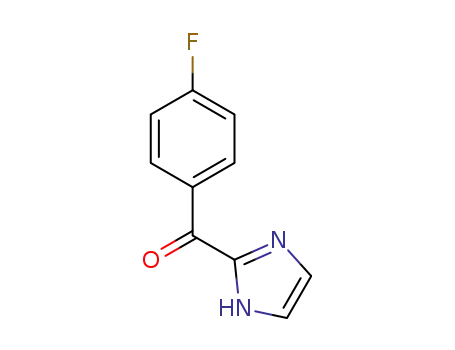 Molecular Structure of 915920-84-2 ((4-fluorophenyl)-(1H-imidazol-2-yl)methanone)