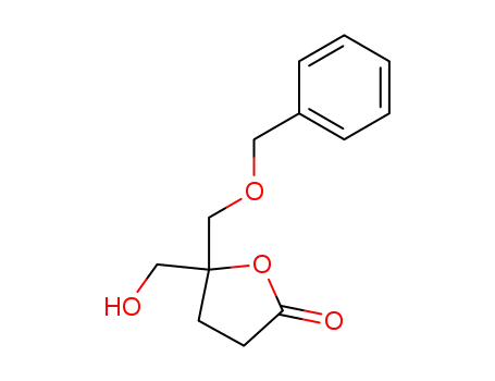 5-(hydroxymethyl)-5-[(phenylmethoxy)methyl]-3,4,5-trihydrofuran-2-one