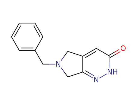 6-Benzyl-2,5,6,7-tetrahydro-pyrrolo[3,4-c]pyridazin-3-one