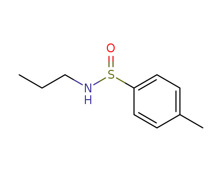 Molecular Structure of 6873-85-4 (Benzenesulfinamide, 4-methyl-N-propyl-)
