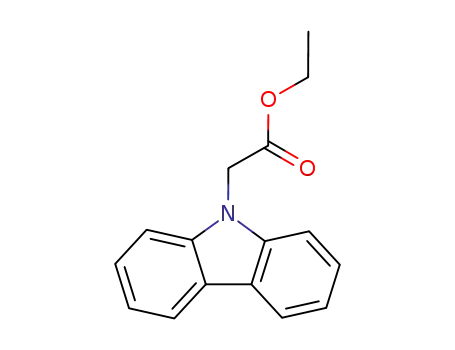 Molecular Structure of 6209-23-0 (ethyl 2-(9H-carbazol-9-yl)acetate)
