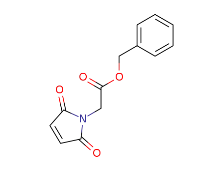 Molecular Structure of 889097-01-2 (1H-Pyrrole-1-acetic acid, 2,5-dihydro-2,5-dioxo-, phenylmethyl ester)