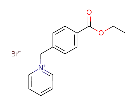Molecular Structure of 53131-85-4 (1-(4-ethoxycarbonyl-benzyl)-pyridinium; bromide)