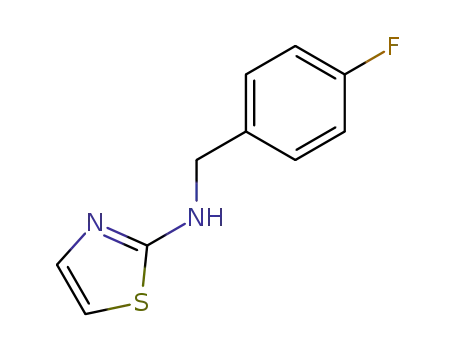 N-[(4-fluorophenyl)methyl]thiazole 2-amine