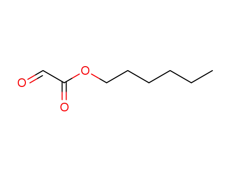 Molecular Structure of 52709-43-0 (Hexyl Glyoxylate)