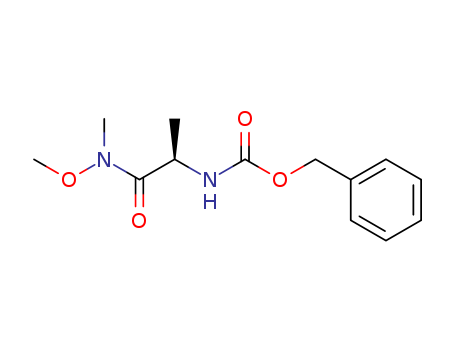 benzyl N-[(1R)-1-[methoxy(methyl)carbamoyl]ethyl]carbamate