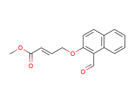 메틸 4-[(1-포르밀-2-나프틸)옥시]-2-부테노에이트