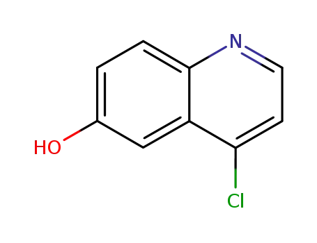 Molecular Structure of 148018-29-5 (4-Chloro-6-hydroxyquinoline)