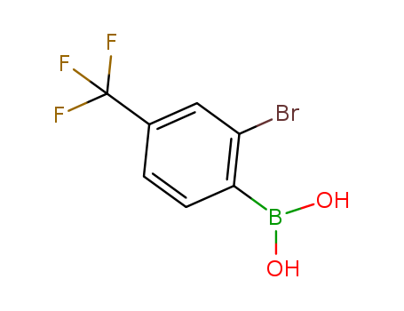 2-BROMO-4-(TRIFLUOROMETHYL)BENZENEBORONIC ACID