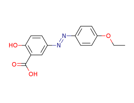 3-[(4-ethoxyphenyl)hydrazinylidene]-6-oxo-cyclohexa-1,4-diene-1-carboxylic acid cas  7355-19-3