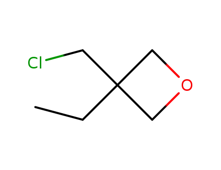 Molecular Structure of 2177-22-2 (3-Ethyl-3-(chloromethyl)-oxetane)
