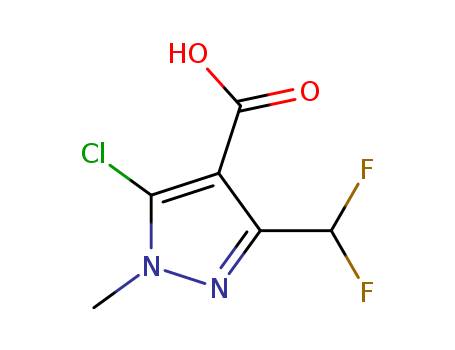 5-Chloro-3-(difluoromethyl)-1-methyl-1H-pyrazole-4-carboxylic acid