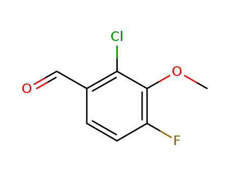 Benzaldehyde, 2-chloro-4-fluoro-3-methoxy-