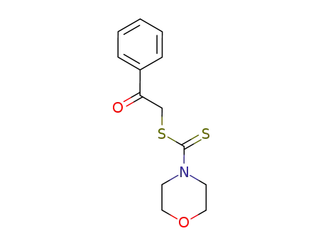 2-Oxo-2-phenylethyl morpholine-4-carbodithioate
