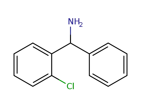 Molecular Structure of 55095-13-1 ((2-chlorophenyl)(phenyl)methylamine)