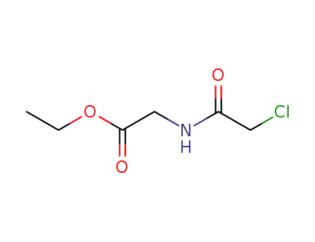 Molecular Structure of 41602-50-0 (ETHYL 2-[(2-CHLOROACETYL)AMINO]ACETATE)