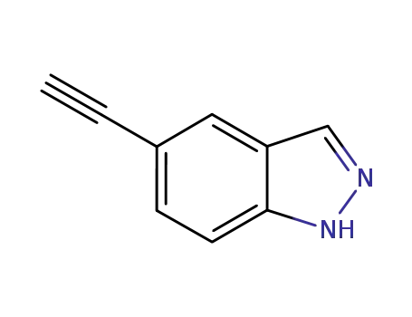 Molecular Structure of 403660-57-1 (5-ethynyl-1H-indazole)