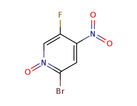 2-BroMo-5-fluoro-4-nitropyridine 1-oxide