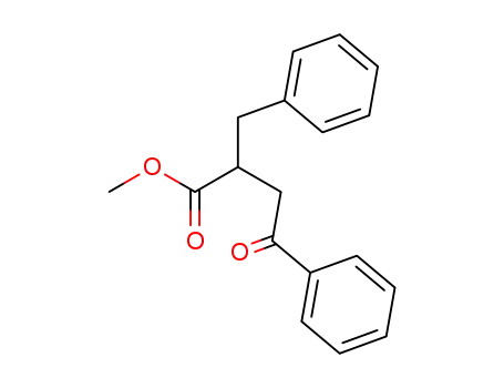 Molecular Structure of 6938-59-6 (methyl 2-benzyl-4-oxo-4-phenylbutanoate)