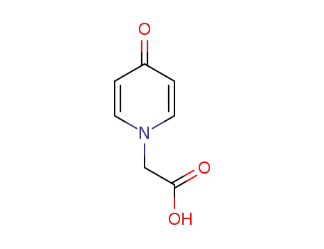 Molecular Structure of 45965-36-4 ((4-OXO-4H-PYRIDIN-1-YL)ACETIC ACID)