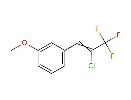 1-(2-chloro-3,3,3-trifluoroprop-1-en-1-yl)-3-methoxybenzene