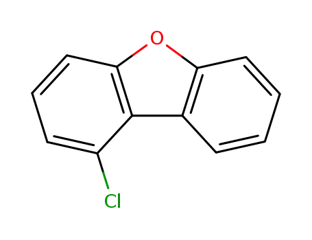 Molecular Structure of 84761-86-4 (1-CHLORODIBENZOFURAN)