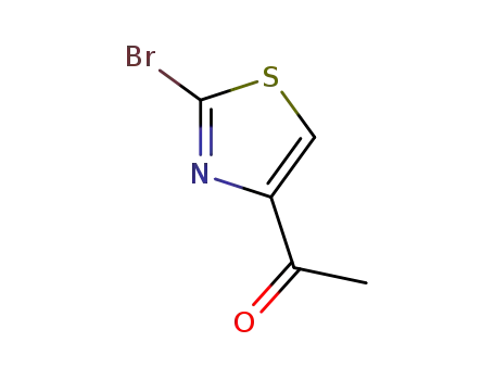 Molecular Structure of 128979-09-9 (1-(2-broMothiazol-4-yl)ethanone)