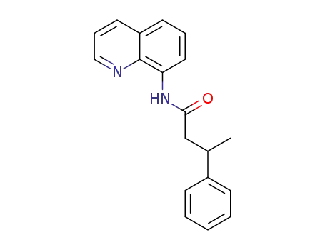 3-phenyl-N-(quinolin-8-yl)butanamide