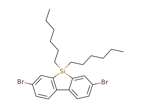 9H-9-Silafluorene, 2,7-dibromo-9,9-dihexyl-