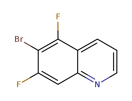 6-Bromo-5,7-difluoroquinoline 1022091-49-1