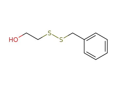 Molecular Structure of 63875-71-8 (Ethanol, 2-[(phenylmethyl)dithio]-)