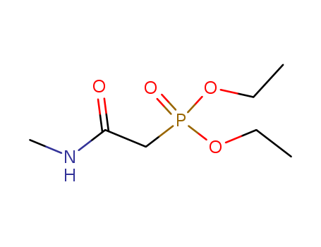 Phosphonic acid, 2-(methylamino)-2-oxoethyl-, diethyl ester