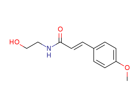 2-Propenamide,N-(2-hydroxyethyl)-3-(4-methoxyphenyl)- cas  30687-06-0