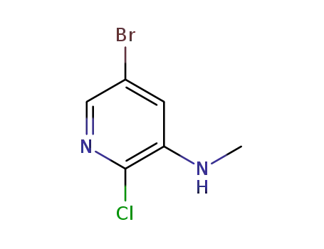 (5-BROMO-2-CHLORO-PYRIDIN-3-YL)-METHYL-AMINE