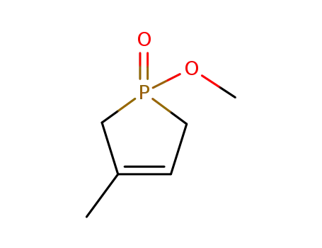 Molecular Structure of 695-59-0 (1-methoxy-3-methyl-2,5-dihydro-1H-phosphole 1-oxide)
