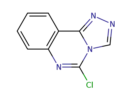 1,2,4-Triazolo[4,3-c]quinazoline, 5-chloro-