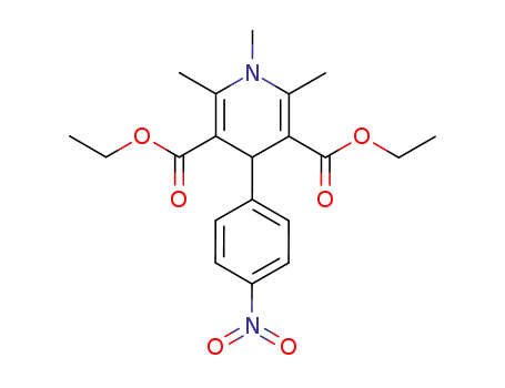 1,4-Dihydro-1,2,6-trimethyl-4-(4-nitrophenyl)-3,5-pyridinedicarboxylic acid diethyl ester