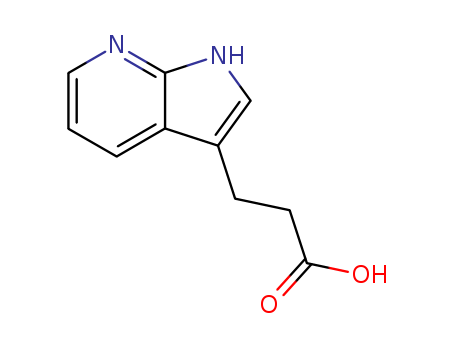 1H-Pyrrolo[2,3-b]pyridine-3-propanoic acid 27663-72-5