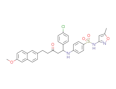 C<sub>32</sub>H<sub>30</sub>ClN<sub>3</sub>O<sub>5</sub>S