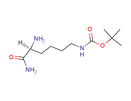 Carbamic acid, (5,6-diamino-6-oxohexyl)-, 1,1-dimethylethyl ester, (R)-(96138-49-7)