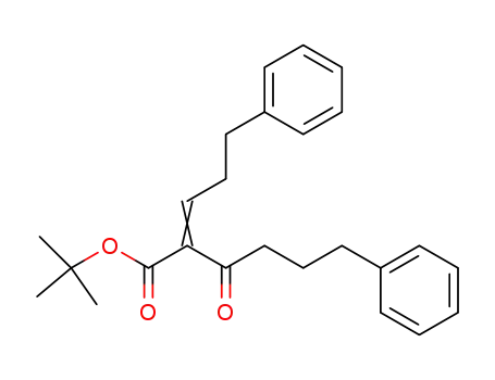 tert-butyl 3-oxo-6-phenyl-2-(3-phenylpropylidene)hexanoate
