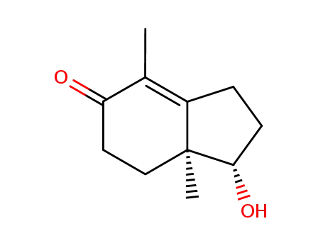 (1S,7aS)-(+)-1-hydroxy-4,7a-dimethyl-2,3,7,7a-tetrahydro-1H-indene-5<sup>(6)</sup>-one