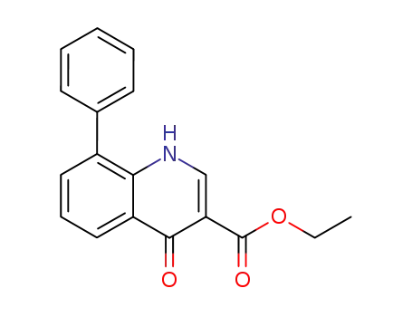 ethyl 4-oxo-8-phenyl-1,4-dihydroquinoline-3-carboxylate